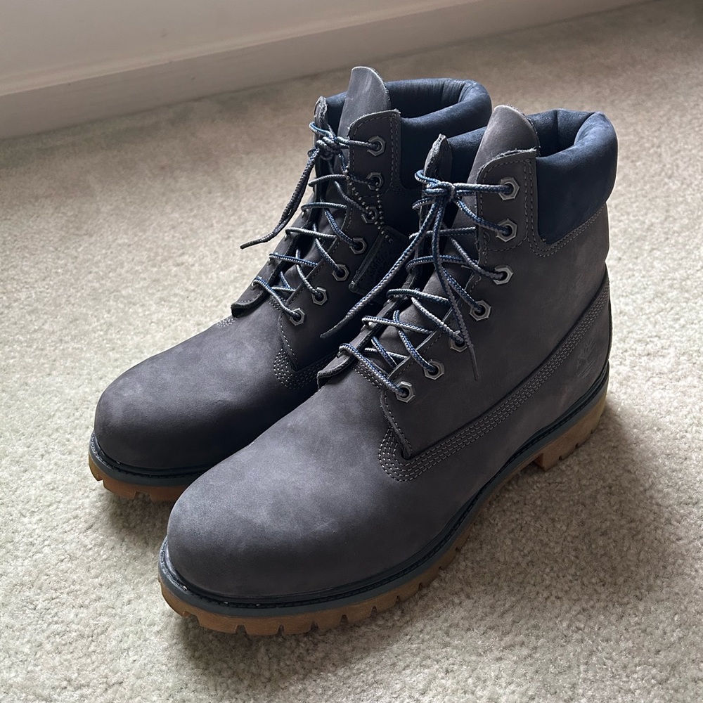 Timberland 6” premium boots gray